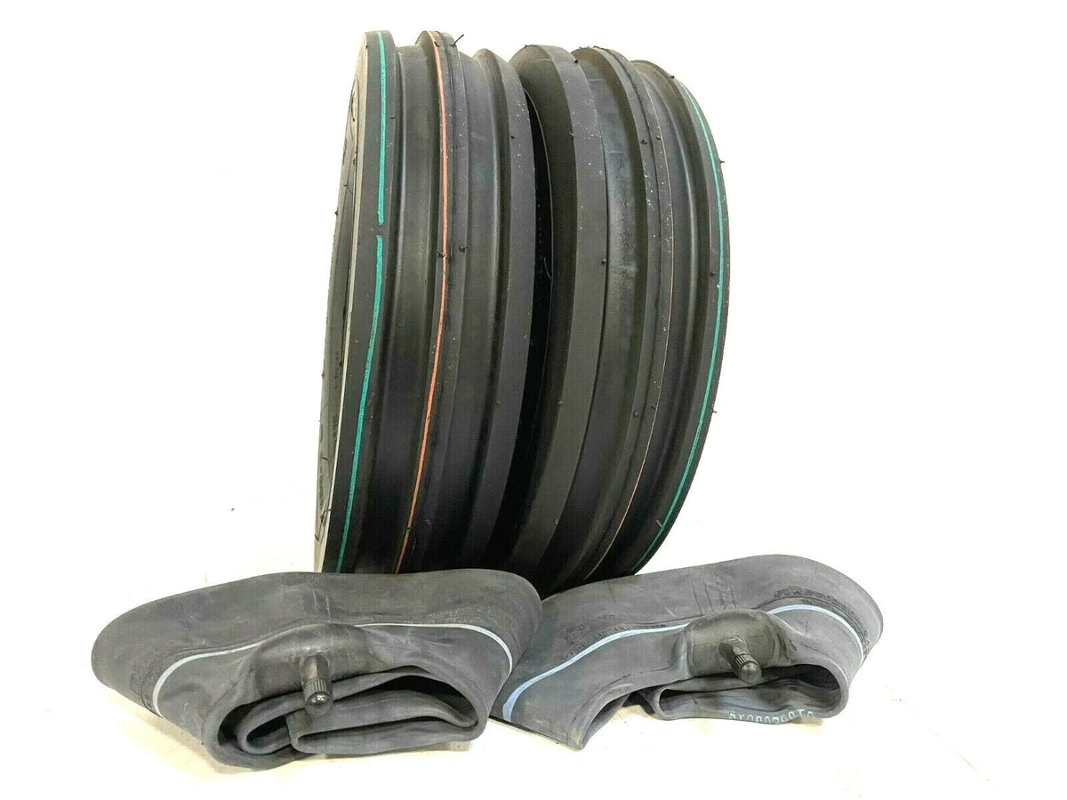 350x6 Front 3 Rib Tires with Tubes A542