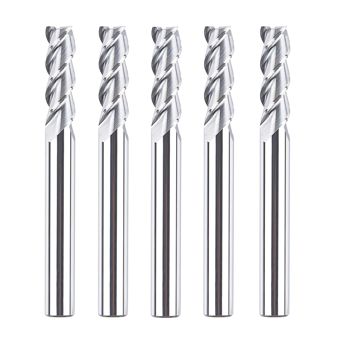 5/16 Diameter Carbide End Mill 3 Flutes, 5PCS/Pack G794355