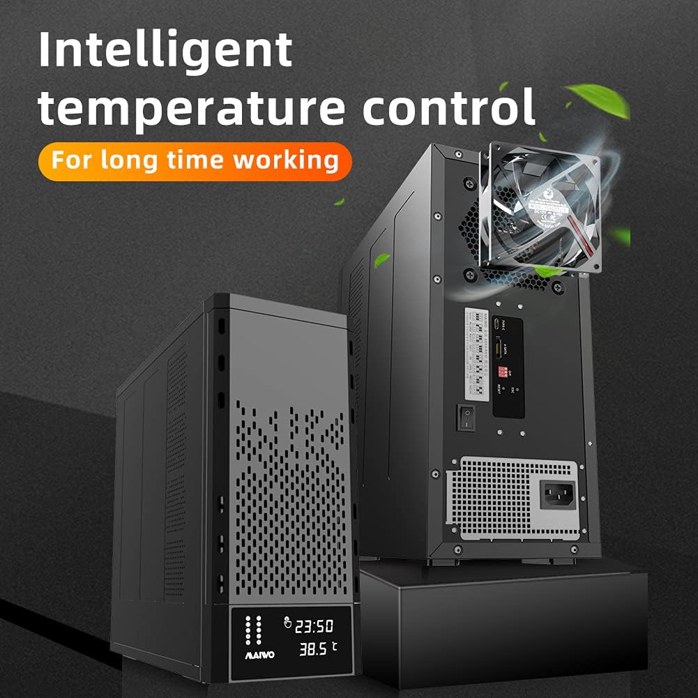 8 Bay 2.5/3.5 inch Hard Drive RAID Enclosure X7560