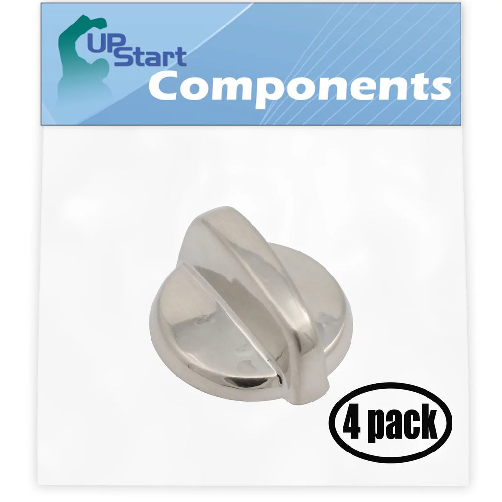 4 Pack Stainless Steel Control Knob J52811