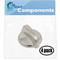 4 Pack Stainless Steel Control Knob J52811