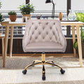 Gray Ergonomic Swivel Chair with Armrests A2173