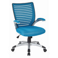 Blue Mesh Managers Chair B3449