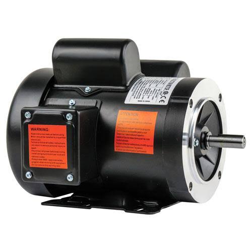 1.5 HP Single Phase 56C Frame 3450 RPM TEFC 115 / 230V C Face Electric Motor N374