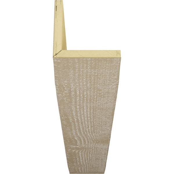 White 2-Sided Faux Wood Ceiling Beam K4781