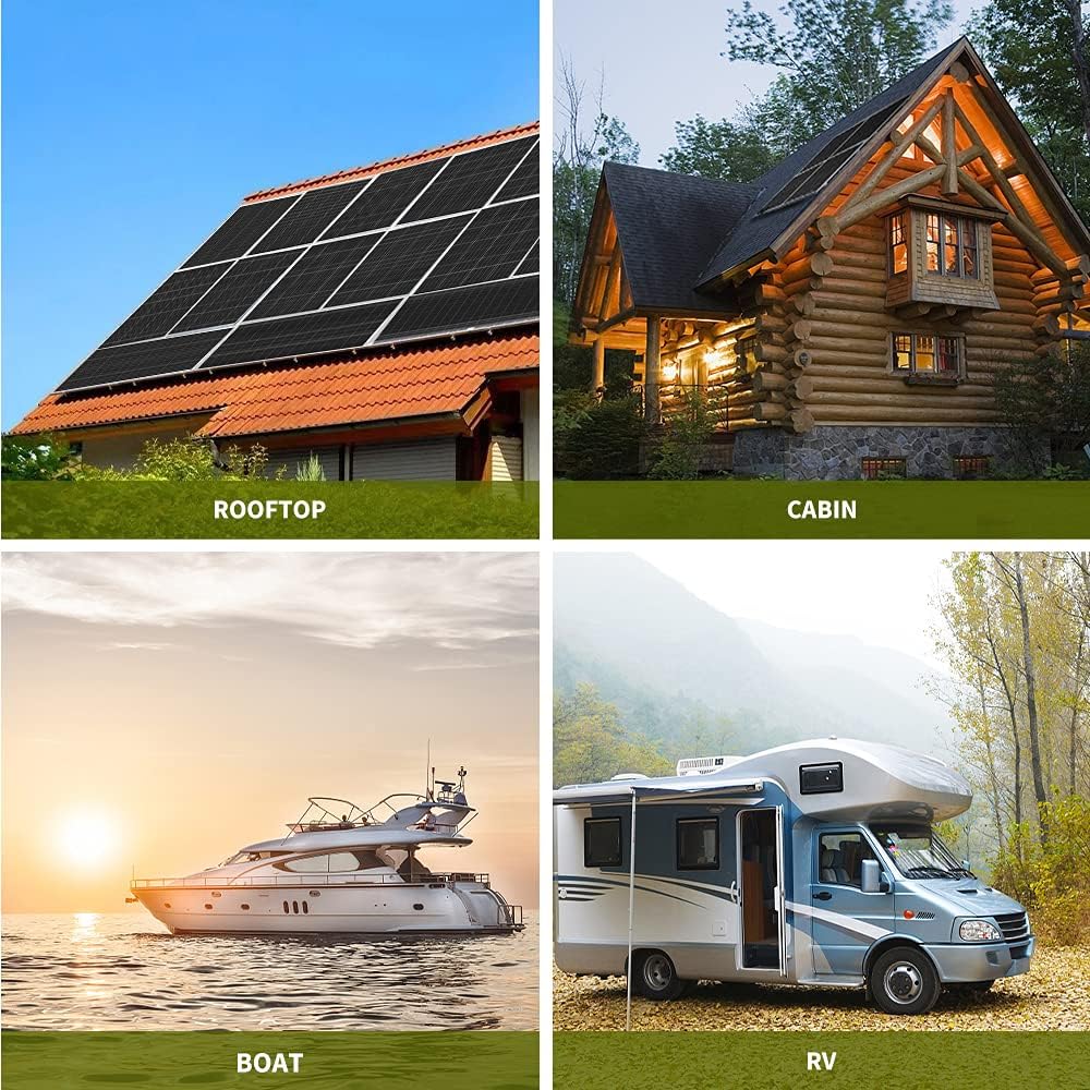 100 Watt 12 Volt Polycrystalline Solar Panel with Solar Connectors D1375