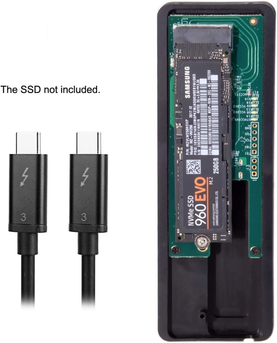 USB4 to PCI Express PCI-E to NGFF M-Key NVME AHCI SSD Convert Case Cartridge O659