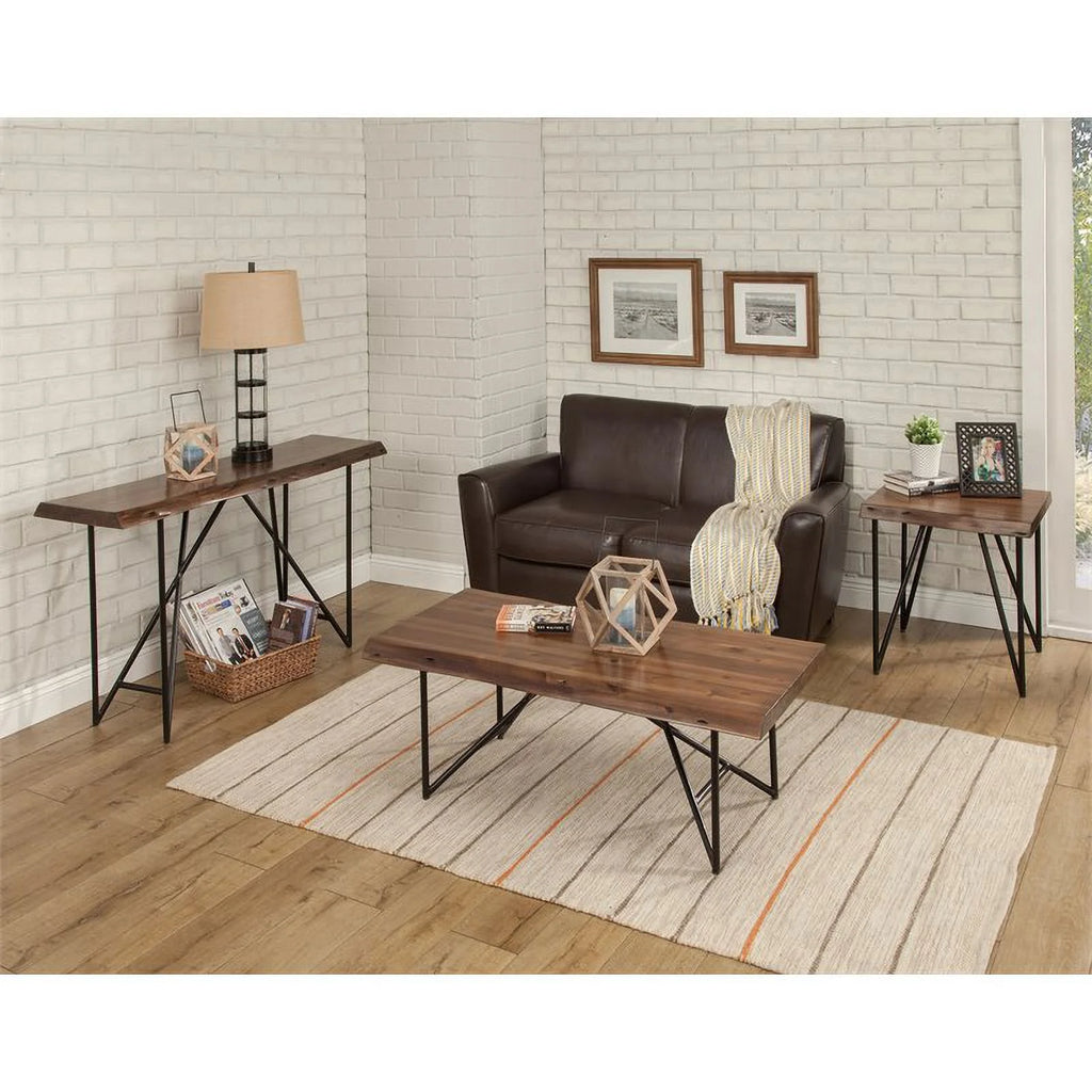 2 Piece Wood End-Lamp Table Z6357