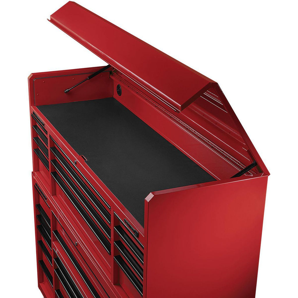 72 in. x 22 in. Triple Bank Top Chest, Red Z217737