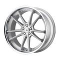 22x10.5 Silver Wheel with Chrome Lip M934