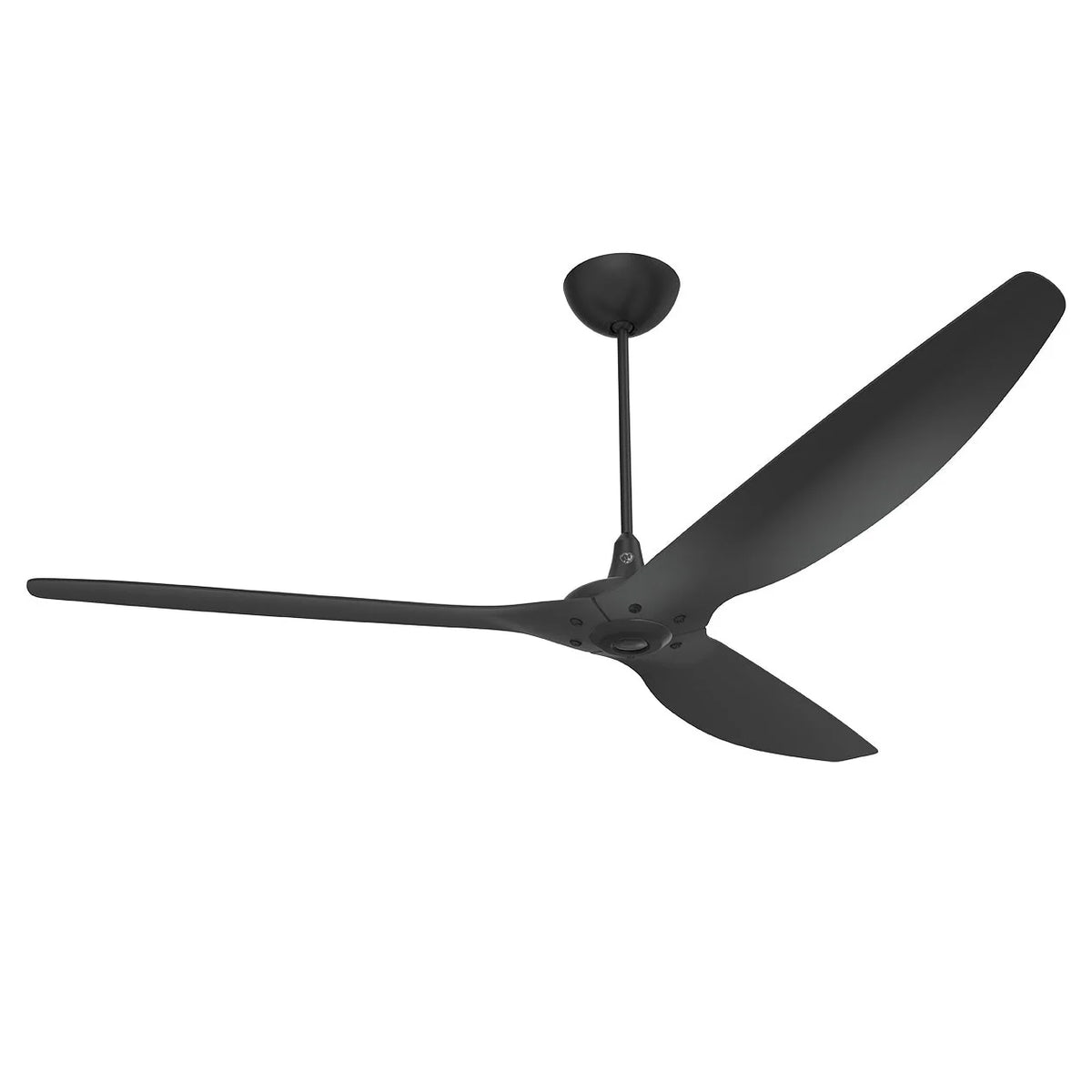 84 Ceiling Fan with Black Blades and Black Finish P793