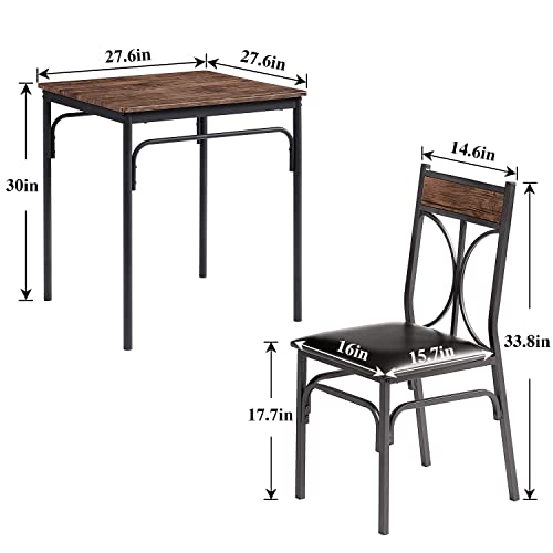 3-Piece Dining Table and Chair Set H95051
