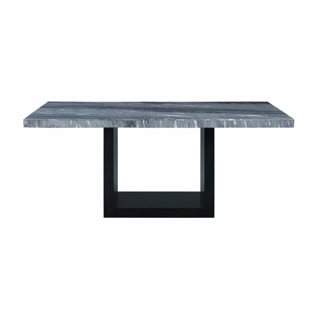 Gray Marble Standard Height Table D818674