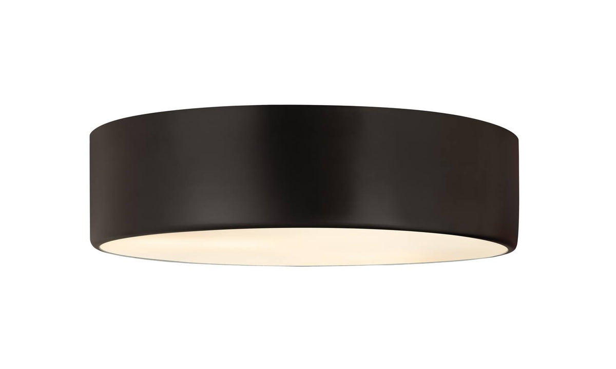 Matte Black 4 Light Flush Mount U855