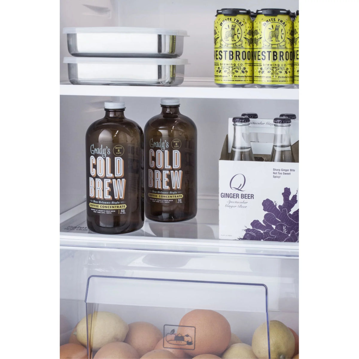 White Frost-Free Refrigerator-Freezer with Combination Lock A116440
