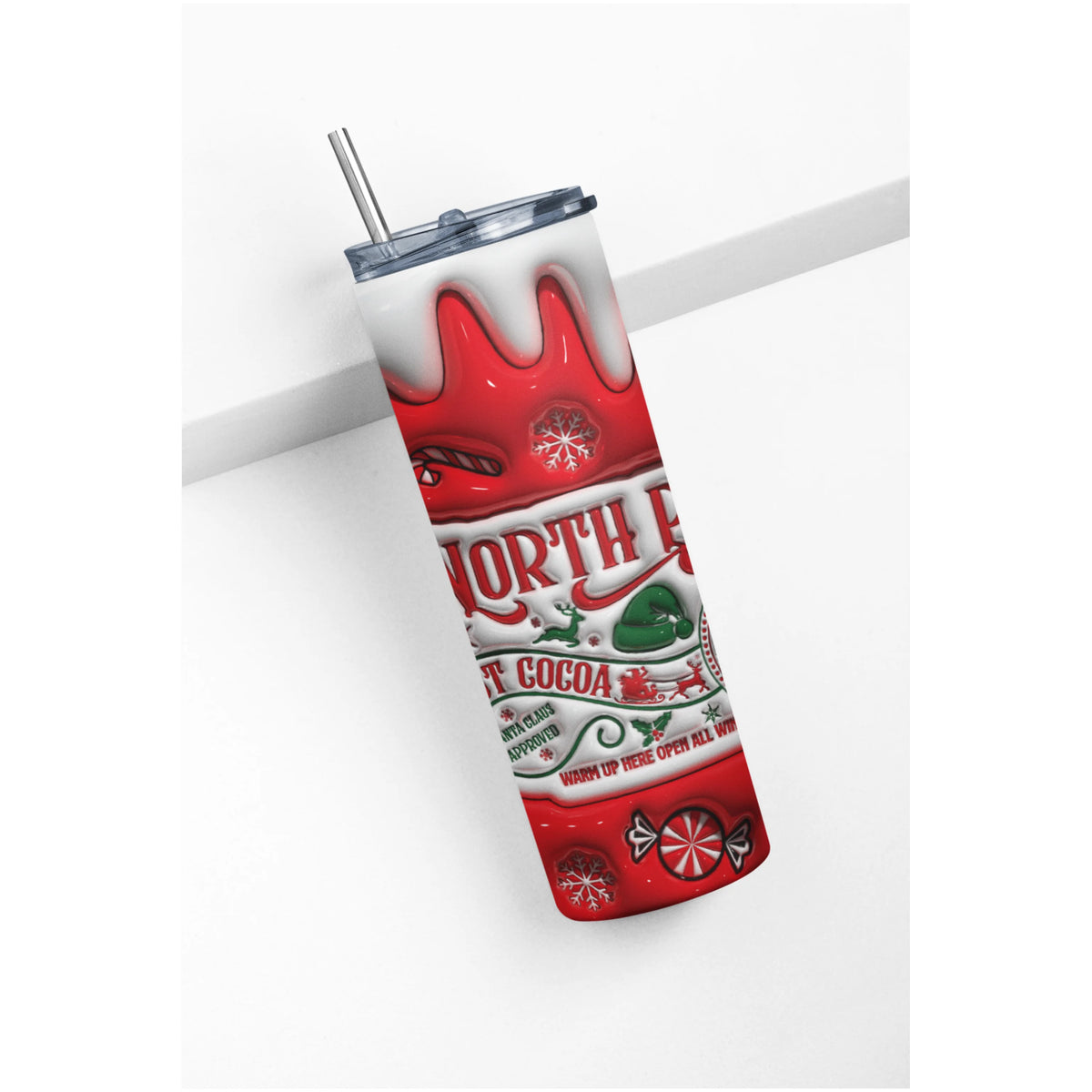 Red 20oz Stainless Steel Tumbler A799