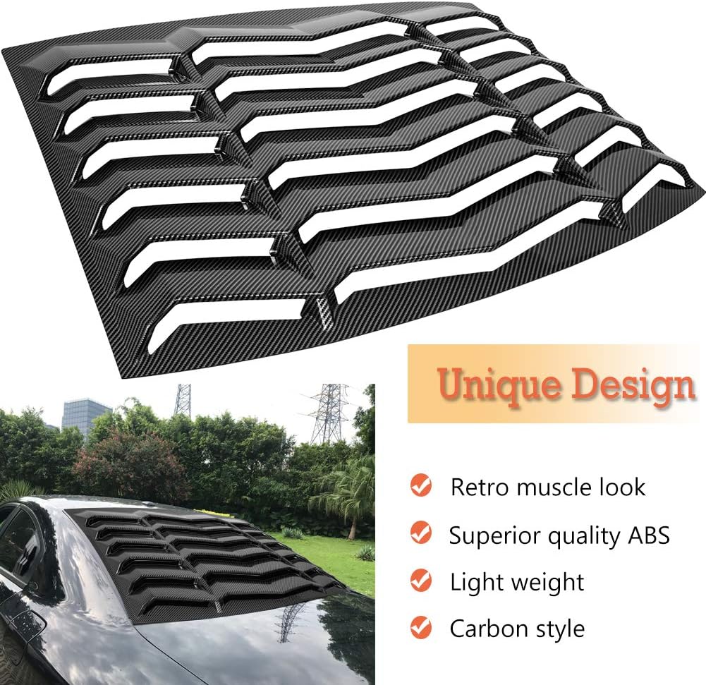 Rear Window Windshield Louver ABS Plastic Q425603