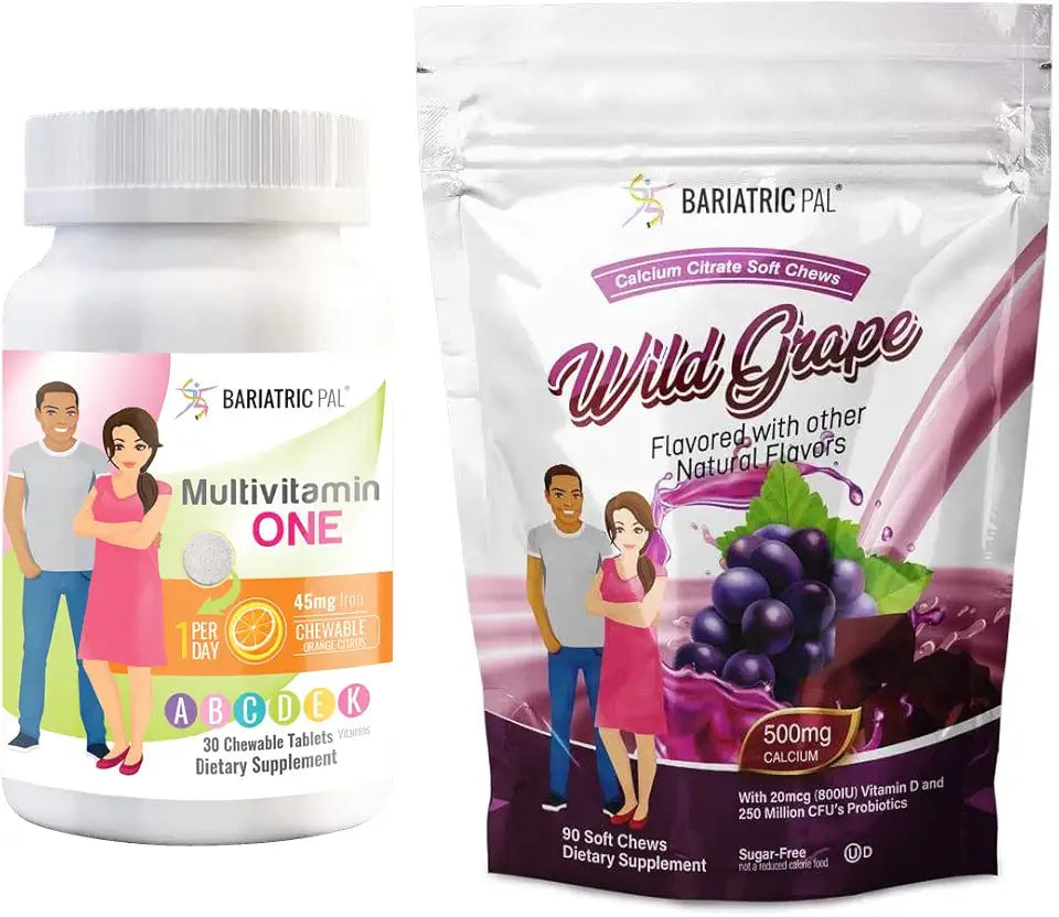 30-Day Bariatric Vitamin Bundle with Iron and Calcium Citrate D40397