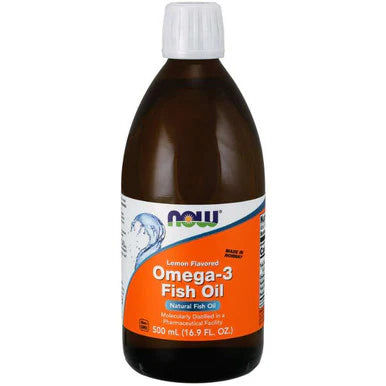 Omega-3 Fish Oil Liquid Lemon flavor 16.9 oz U53710