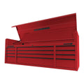 72 in. x 22 in. Triple Bank Top Chest, Red Z217737