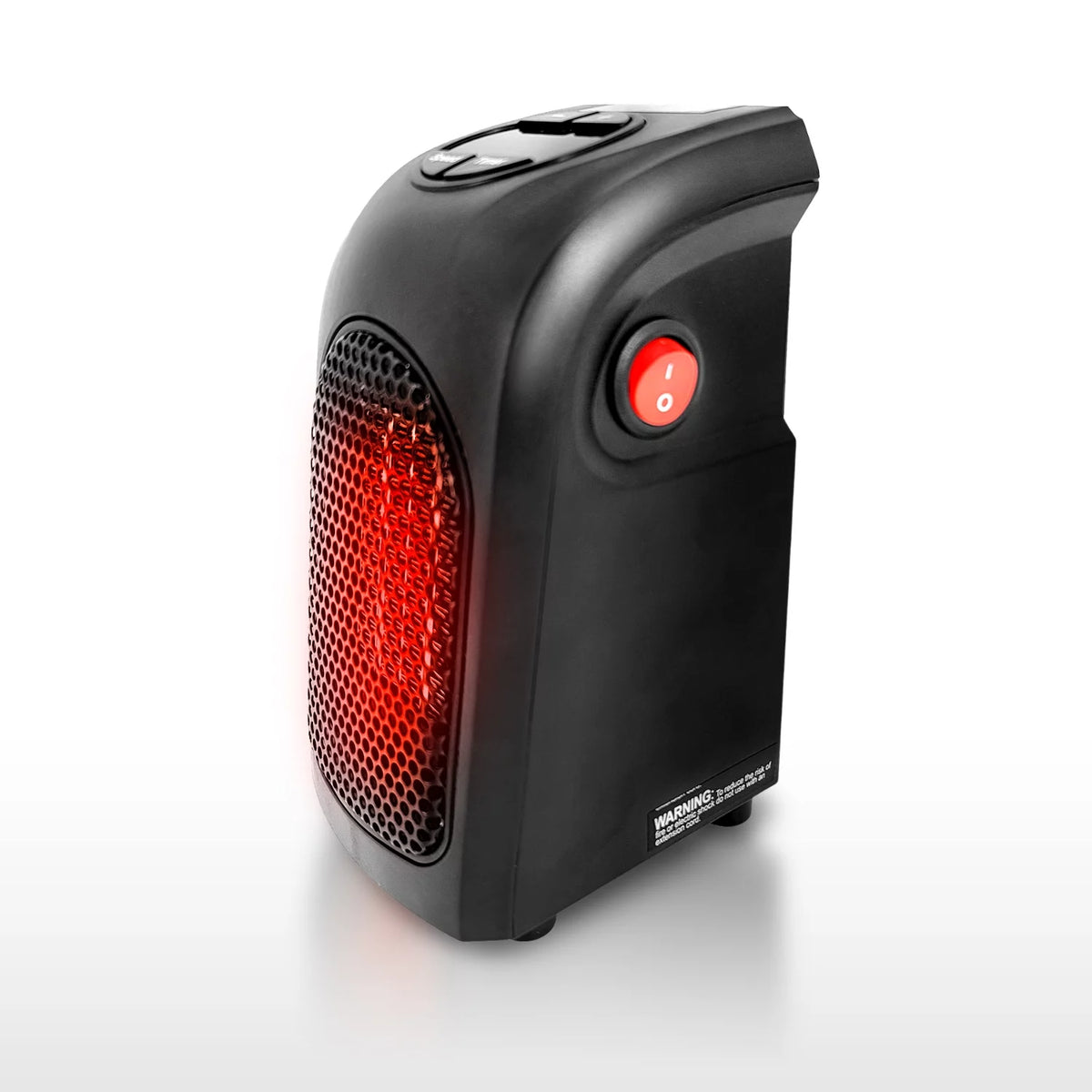400W Programmable Plugin Heater with Remote, Black U442