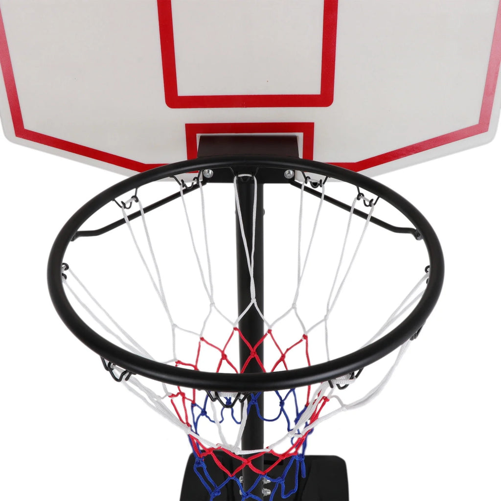Portable Height Adjustable Basketball Hoop with Wheels G50539