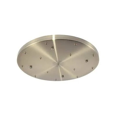 14-Light Cluster Globe Pendant Antique Brass G2573