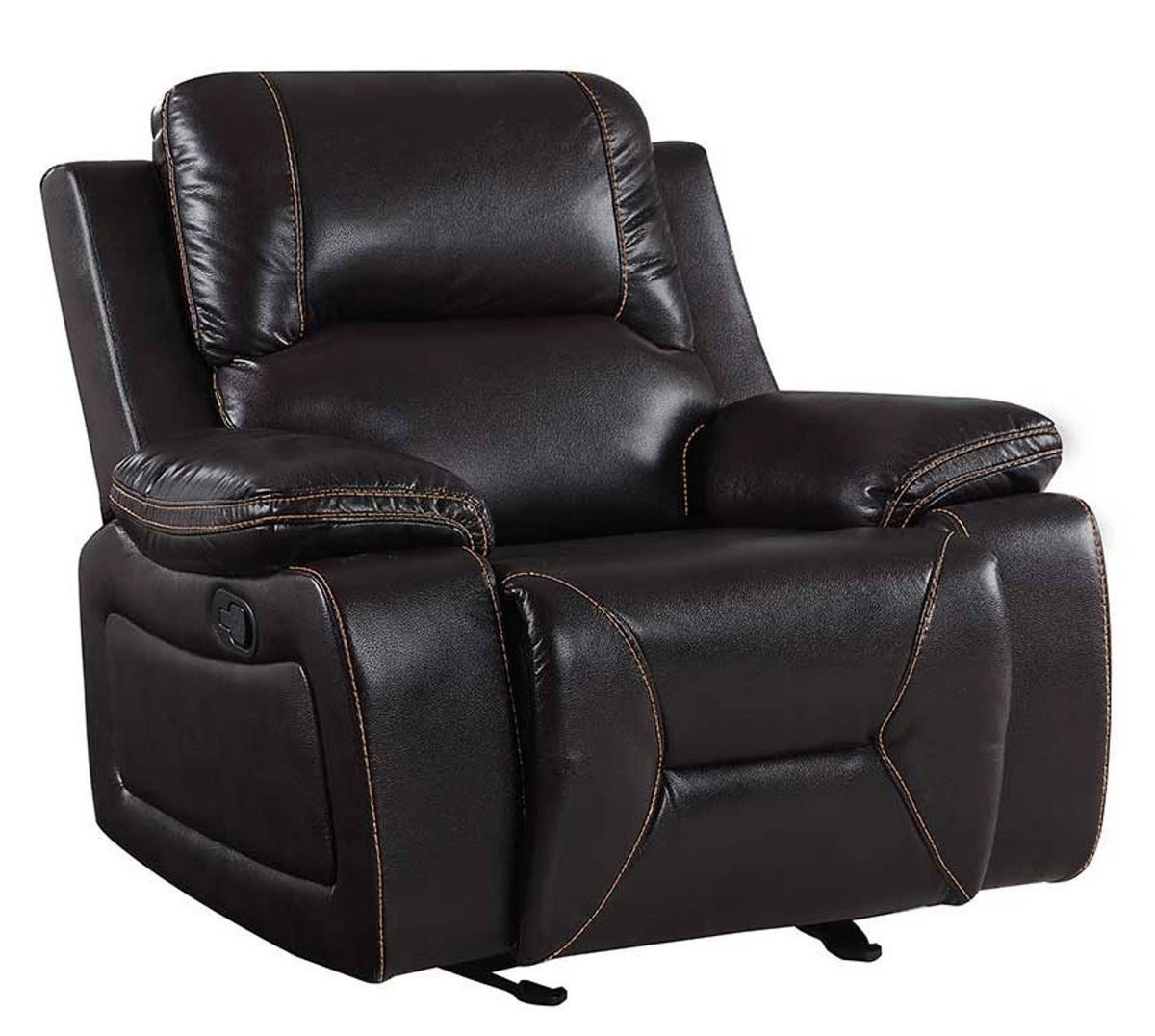 Brown Leather Chair W906362