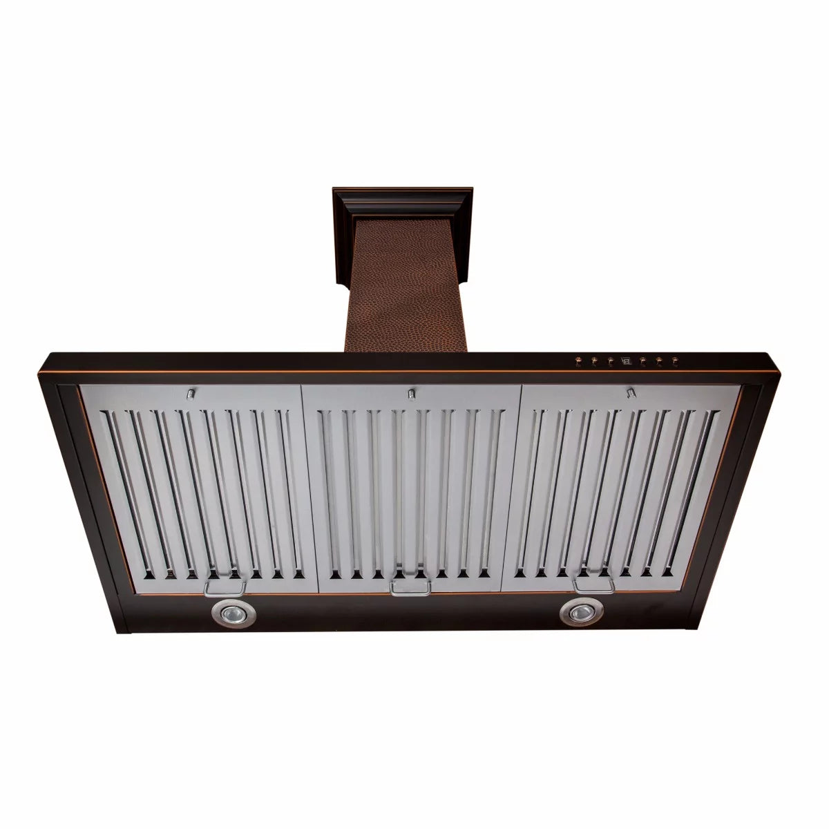 30 in. 760 CFM Hand-Hammered Wall Mount Range Hood F216824