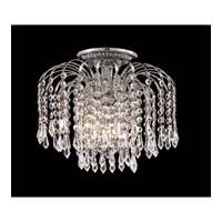 4 Light Chrome Flush Mount Crystal M41338