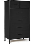 White 6 Drawer Wood Dresser Q599732