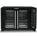 Black French Door Air Fryer Toaster Oven B7249