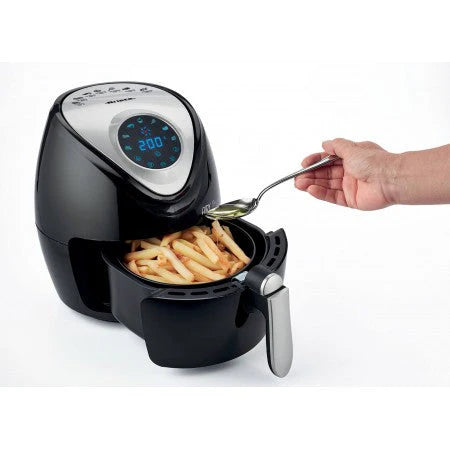 Digital 3.2L 1300W Black Air Fryer B160