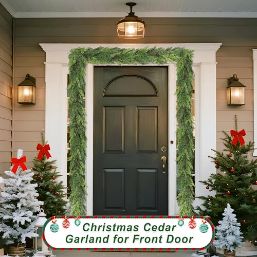 9FT Green Pine Garland U8984