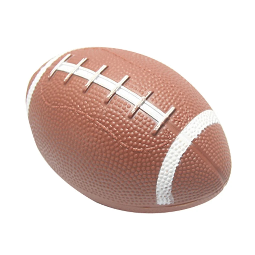 Mini Inflatable Rubber Ball Rugby Football Basketball Toy D777