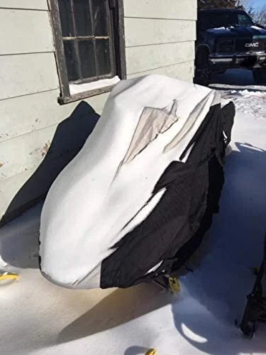 Snowmobile Cover with Built-in Securing Straps X174