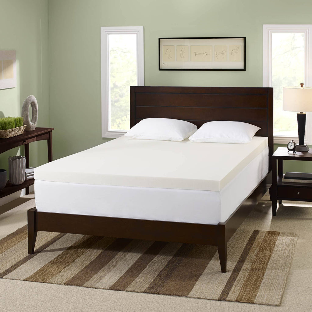 White Full 3-Inch Memory Foam Mattress Topper S270695