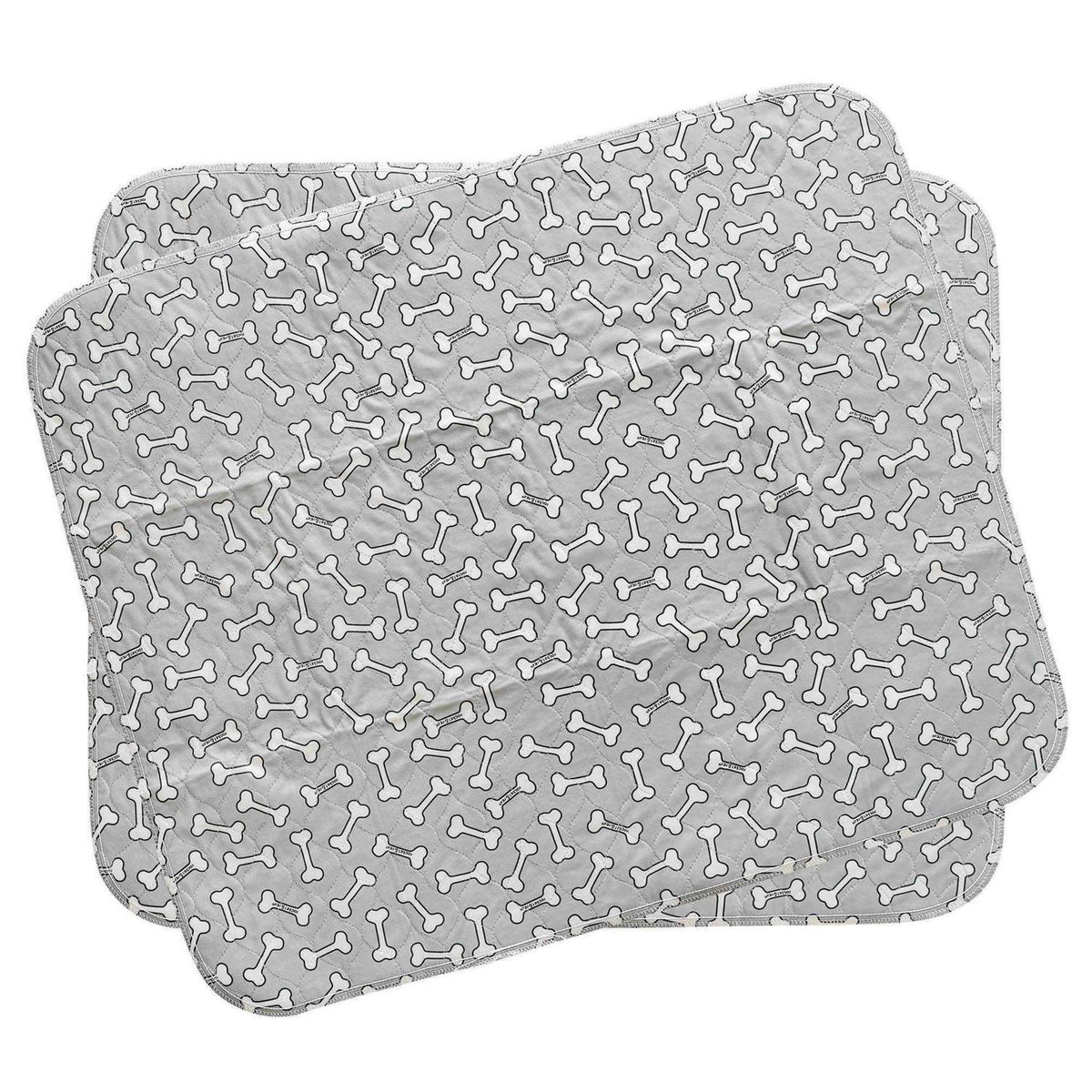 Bone Print Washable Reusable Pee Pads for Dogs X480