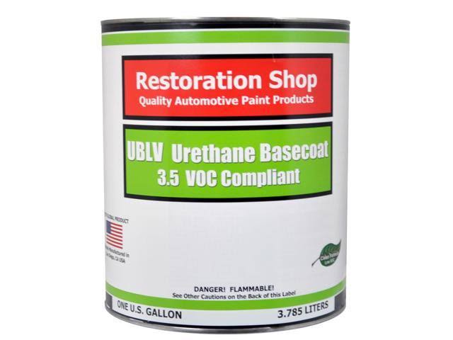White 1 Gallon Low VOC Urethane Basecoat Auto Body Paint D403