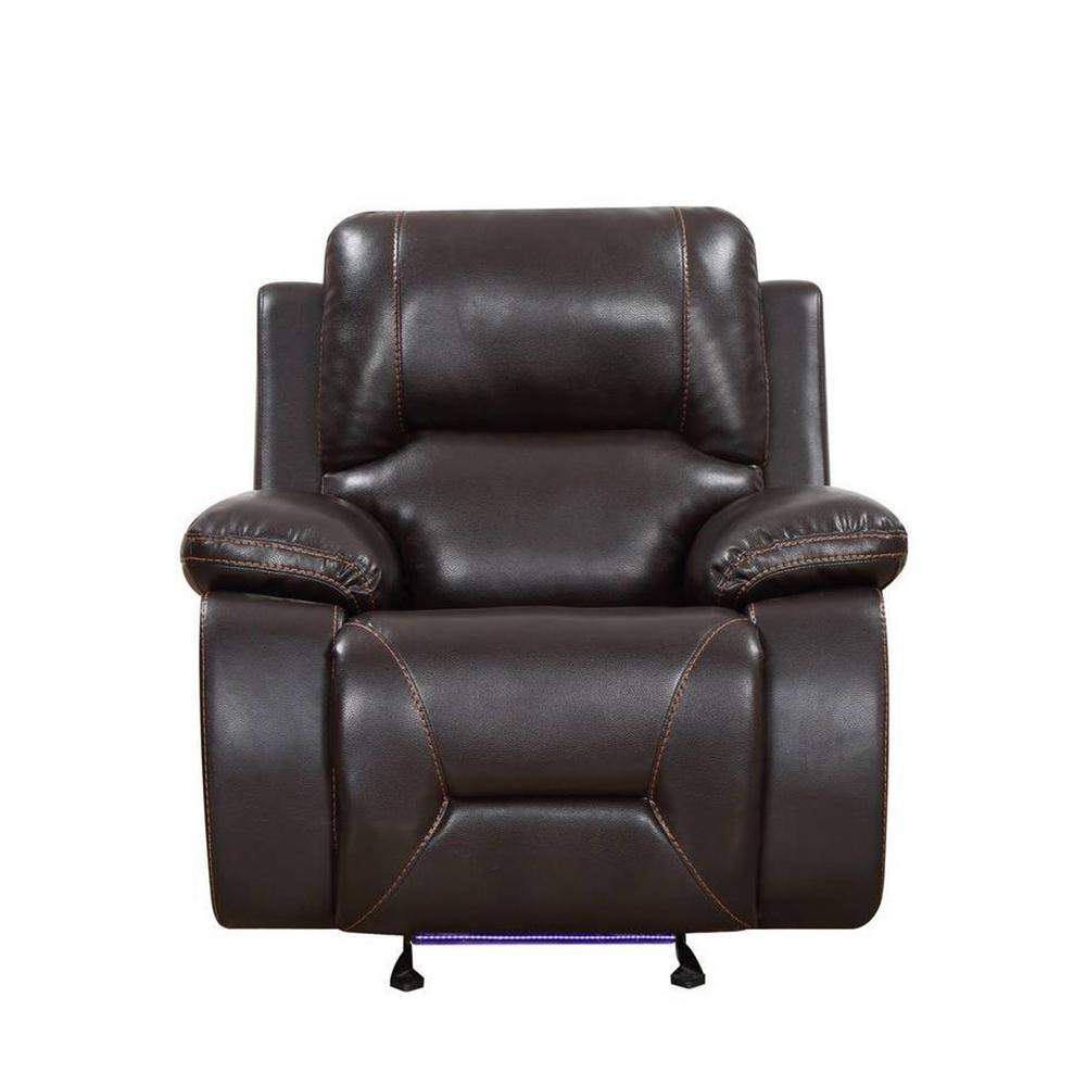 Brown Leather Chair W906362