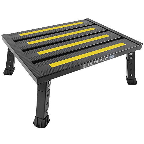 Adjustable Height Aluminum Foldable RV Step S873499