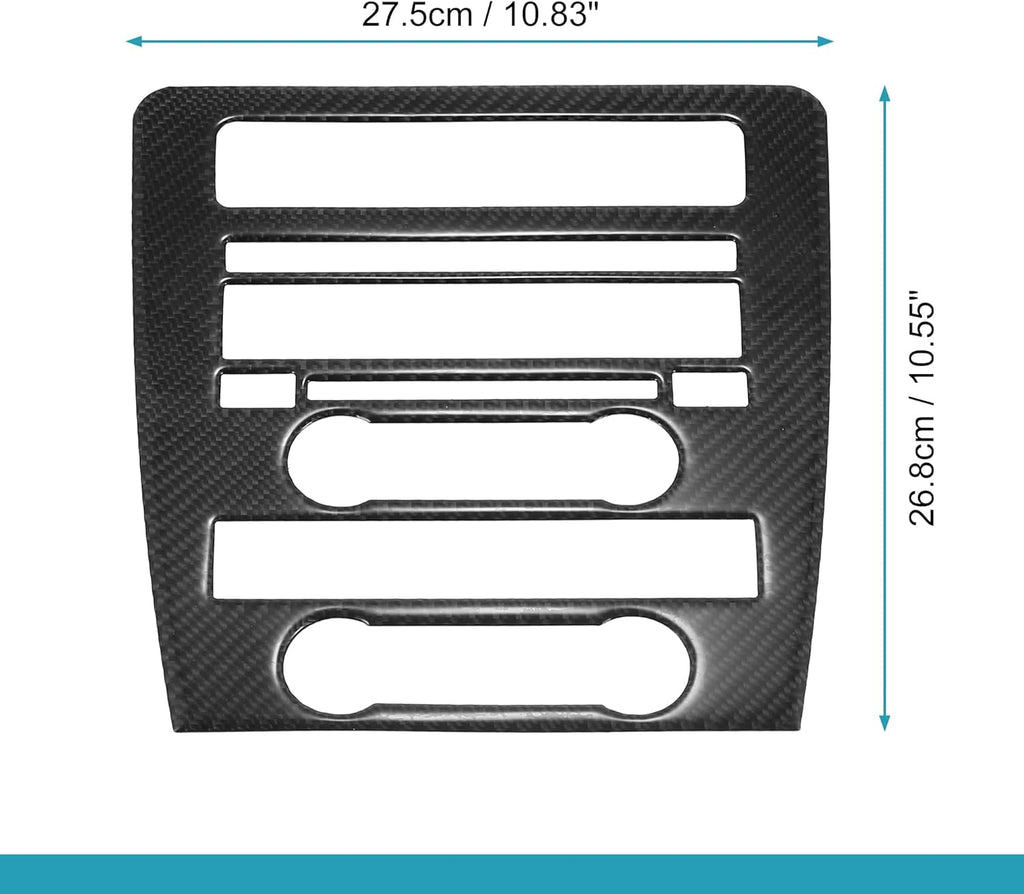 Soft Carbon Fiber Trim Cover for Ford Mustang 2009-2013 Pack of 2 H73560
