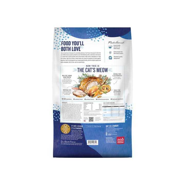 Grain-Free Turkey Chicken Dry Cat Food X2549