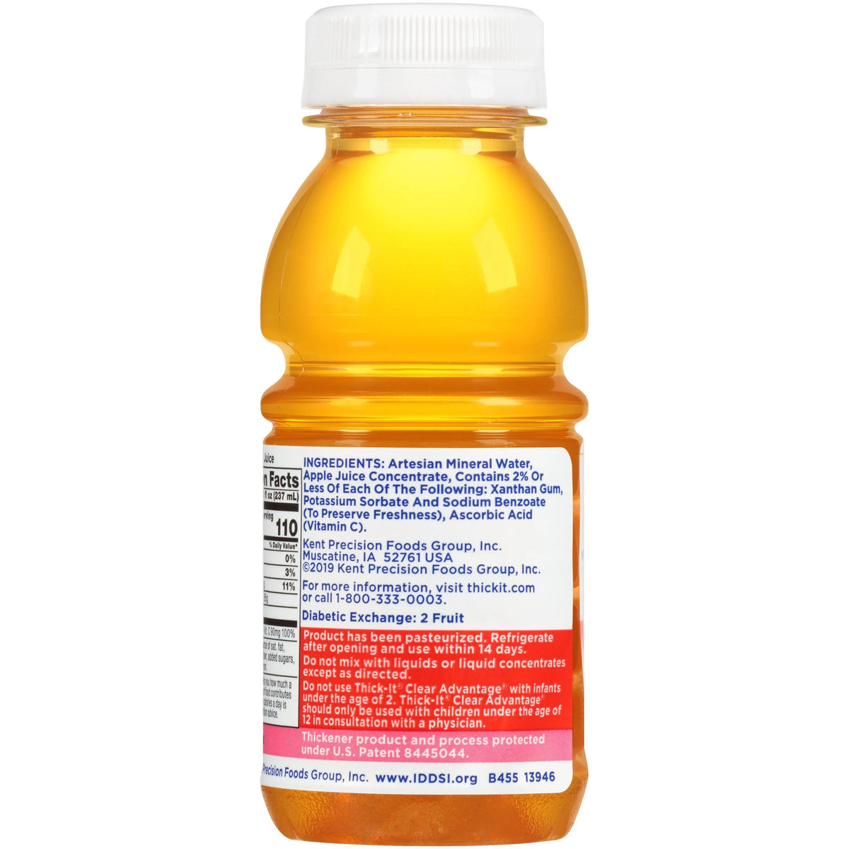 Apple Thickened Beverage 8 oz Bottle F6359