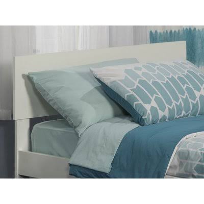 White Twin Panel Headboard C90813