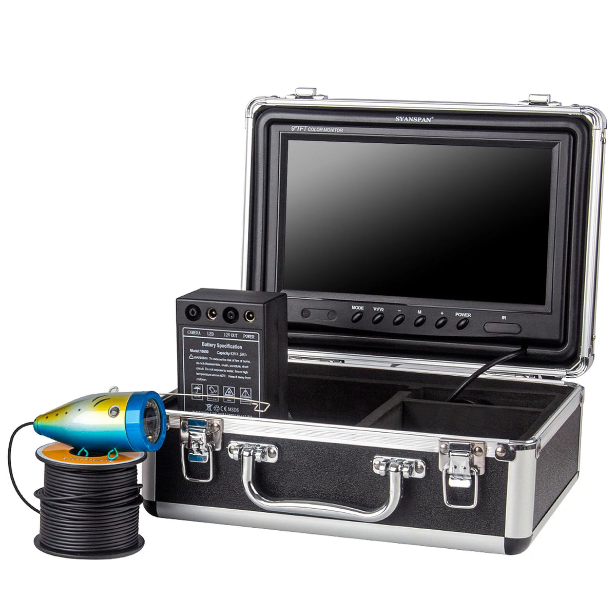 9 Inch 1200TVL Underwater Fishing Camera with Infrared LED Lamps I690765
