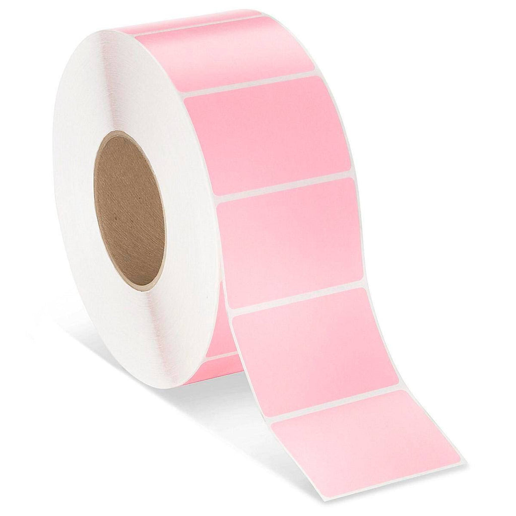 Pink Thermal Transfer Labels, 3 x 2 C39040