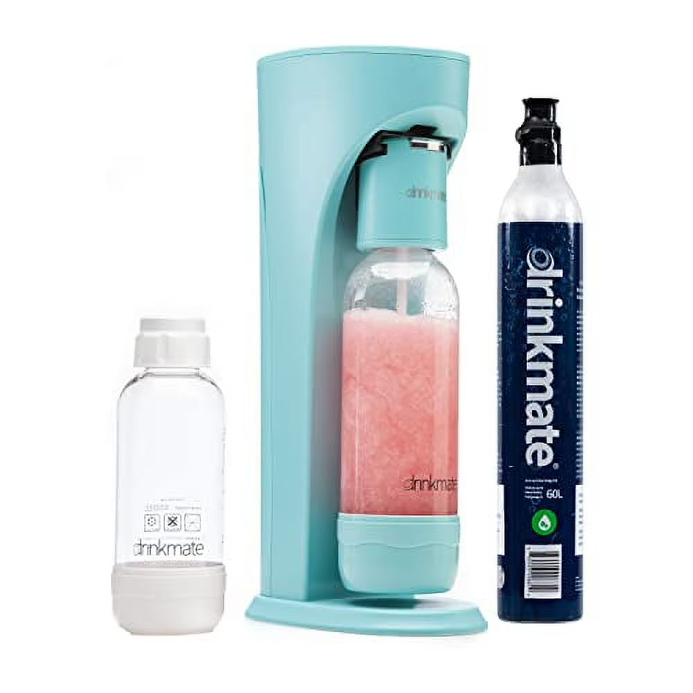 Sparkling Water and Soda Maker with 60L CO2 Cylinder, Two Carbonation Bottles, and Fizz Infuser I328441