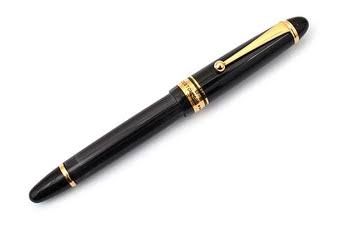 Smoke Black Fountain Pen 14K Broad NIB X5800