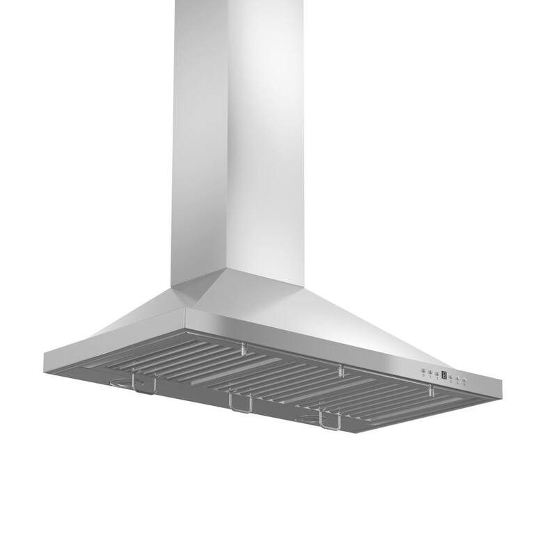 42 in. 400 CFM Convertible Wall Mount Range Hood Stainless Steel K193262
